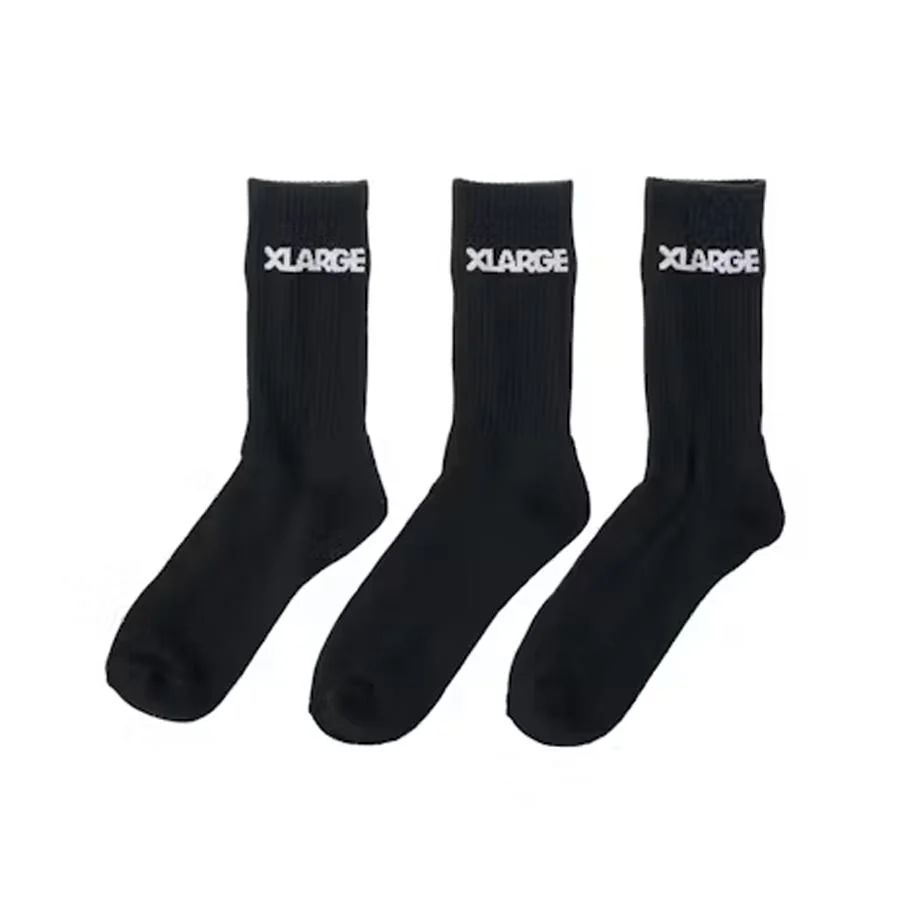 91 SOCK 3PACK BLACK - Image 2