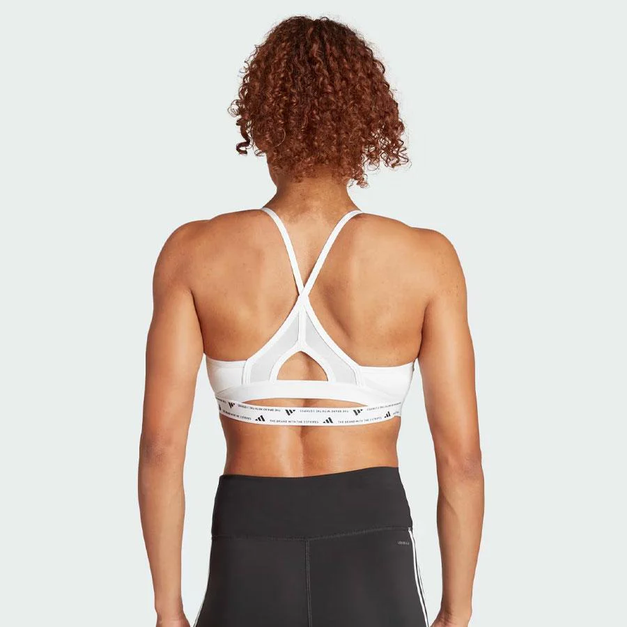 AERCT LS 3S BRA WHITE/BLACK - Image 2