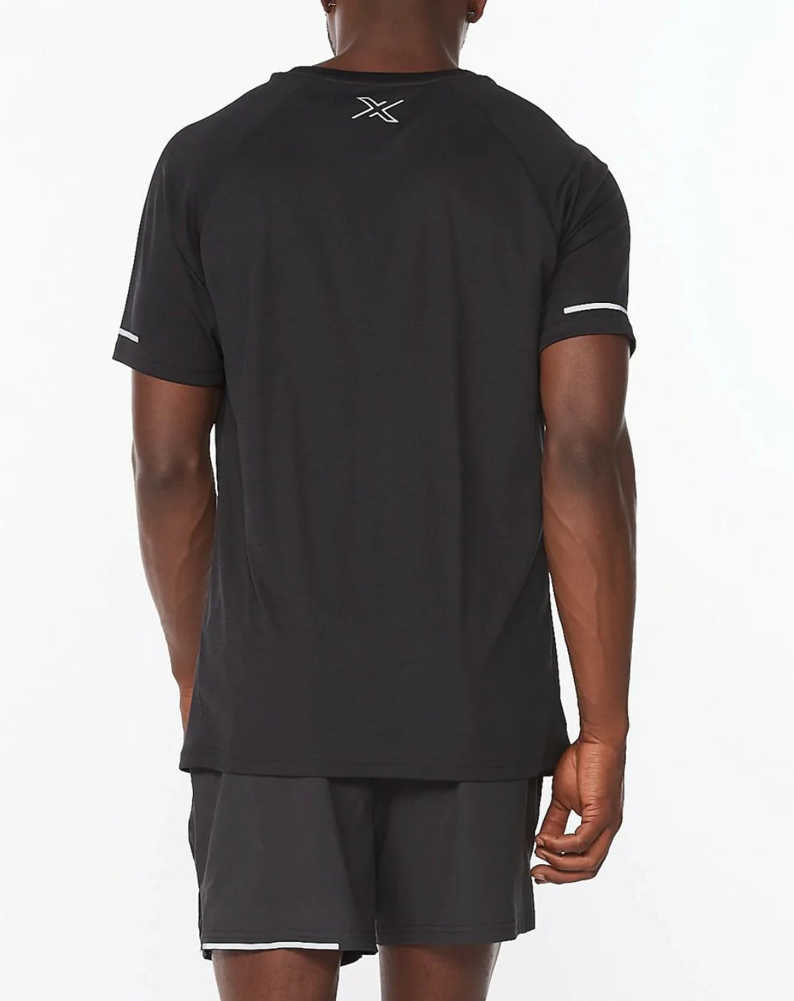 AERO TEE BLACK/SILVER REFLECT - Image 2