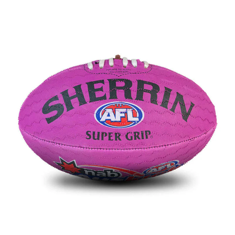 AFL AUSKICK SUPER GRIP PURPLE - Image 2