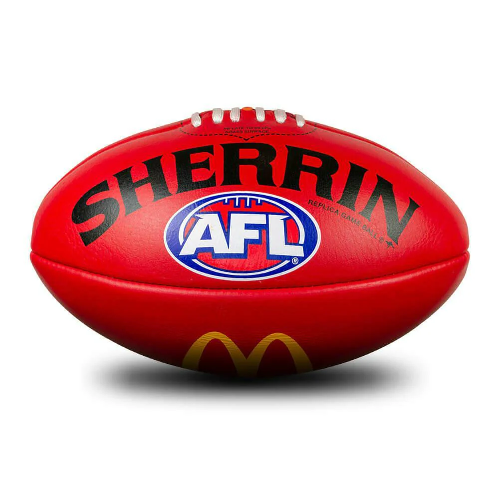 AFL REPLICA TRAINING BALL RED