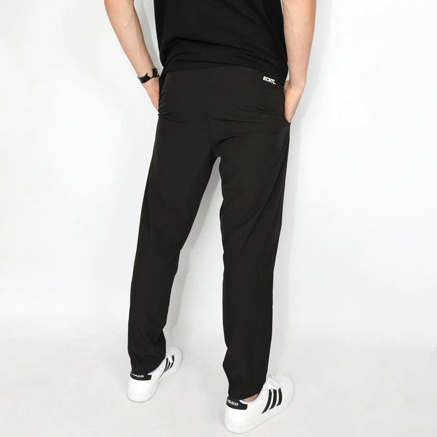 AGILE WVN TRACK PANT BLACK - Image 3