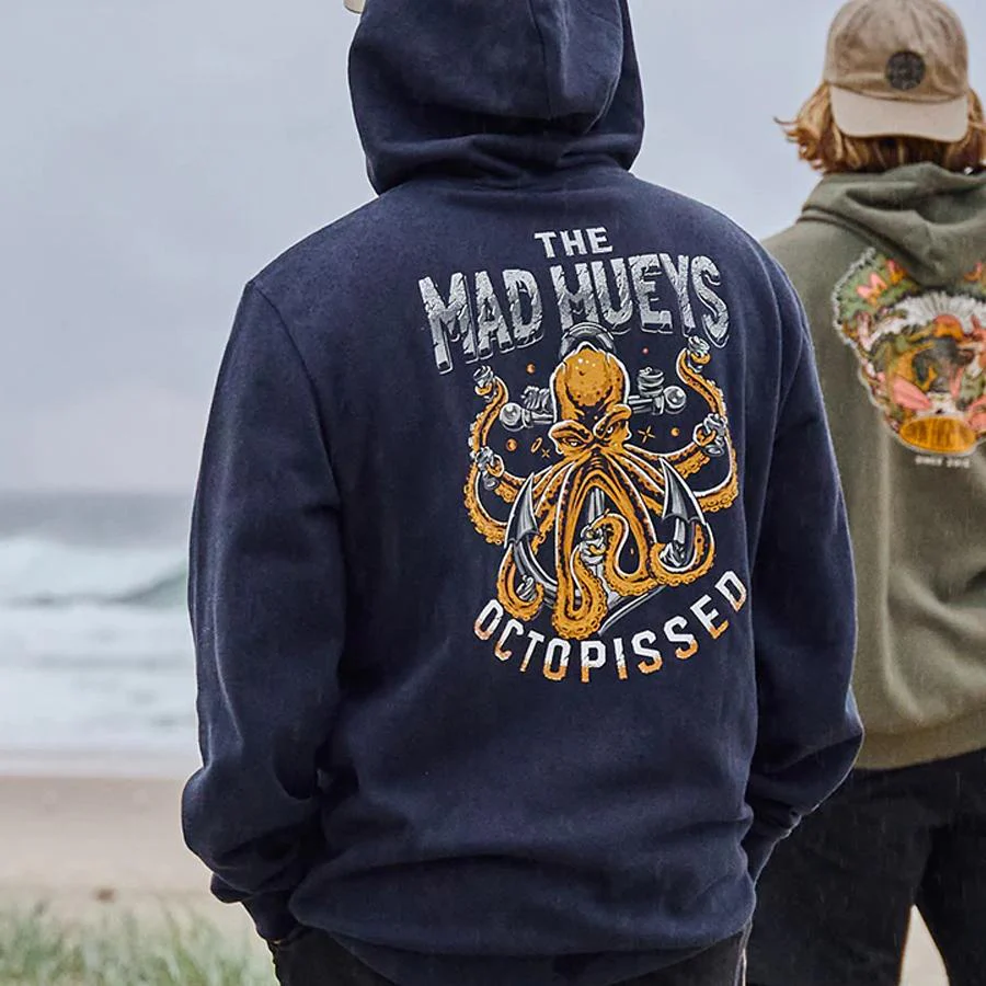ANCHOR OCTOPISSED | HOODE NAVY - Image 2