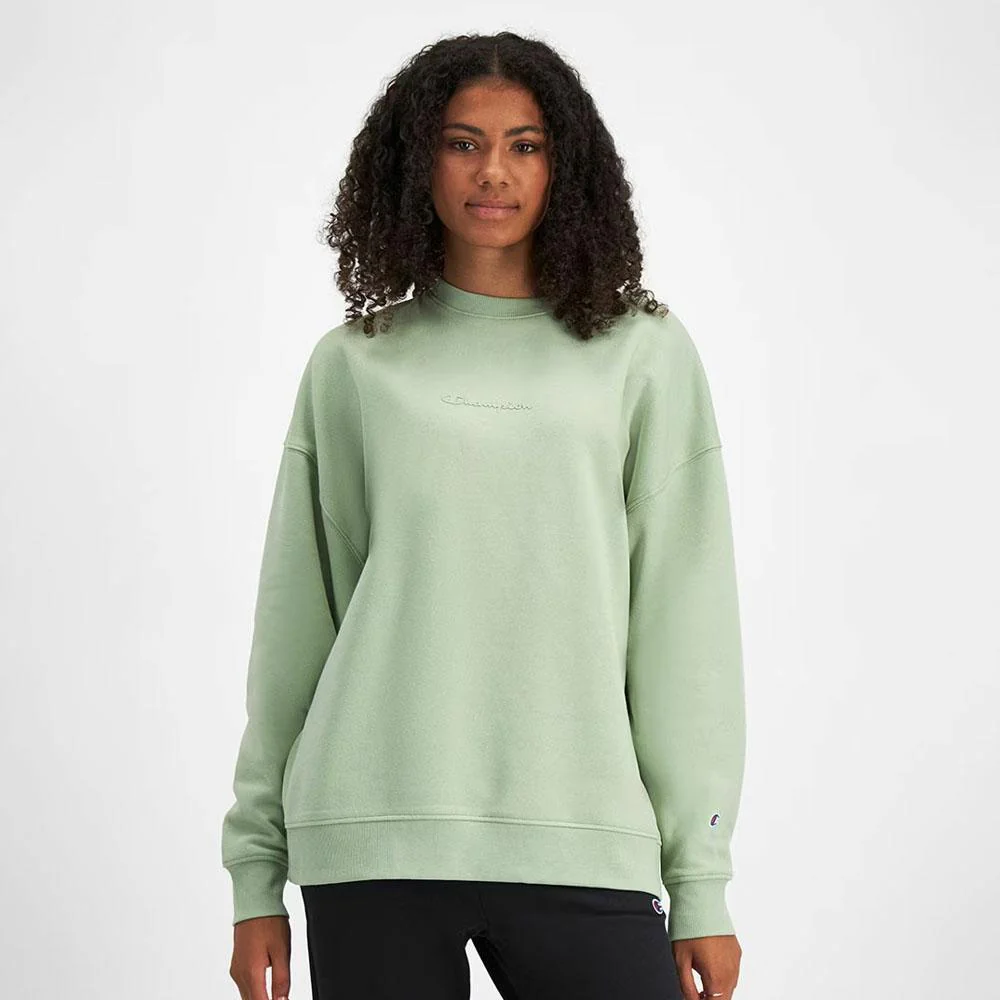 CH SCRIPT TONAL CREW GREEN