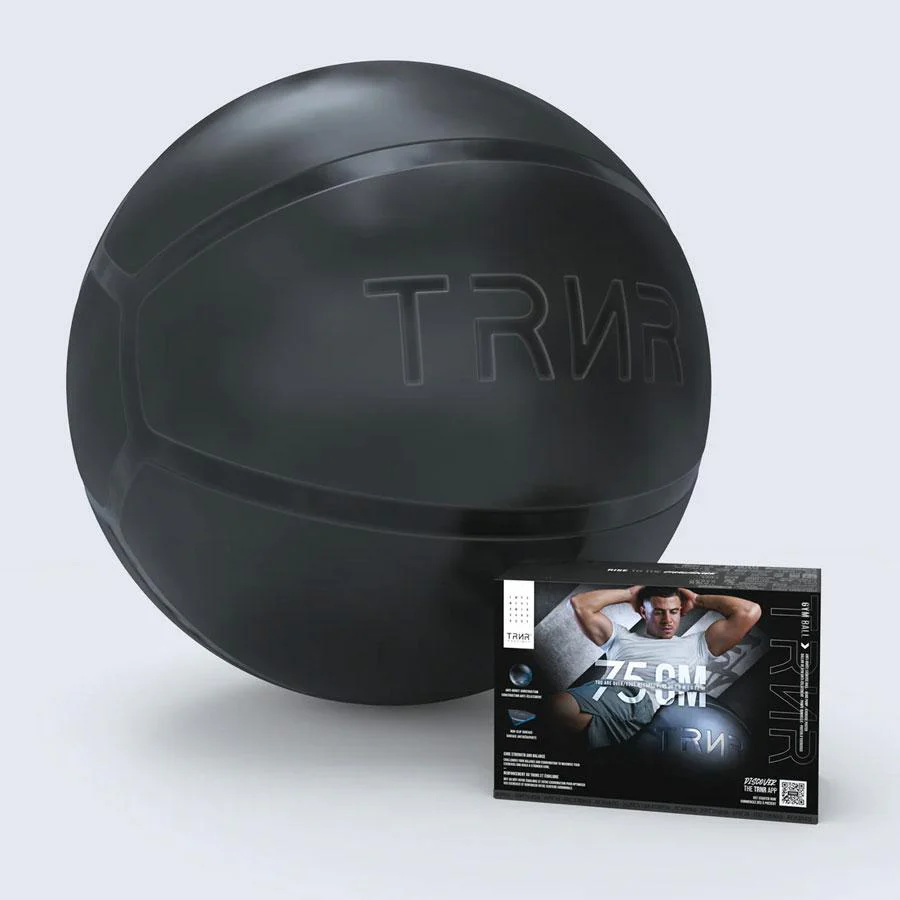 GYM BALL 75CM BLACK