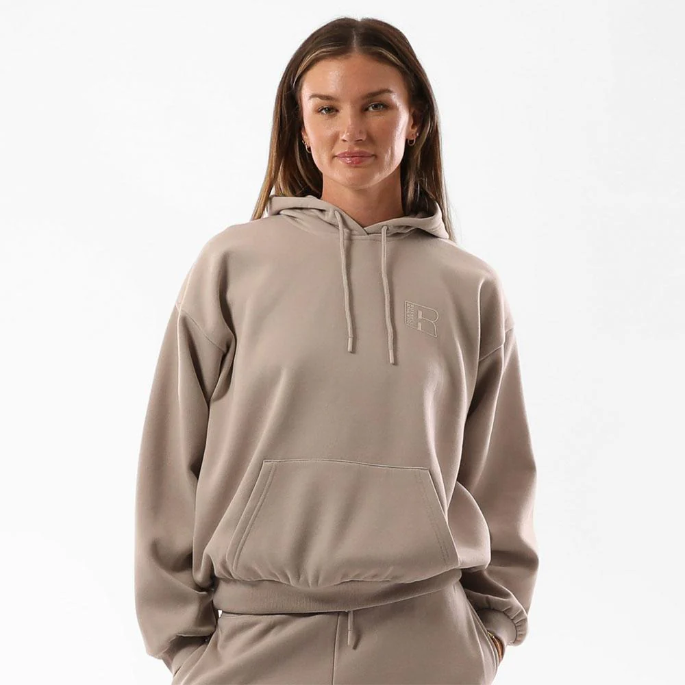 INLAY LOGO HOODIE CLOUD