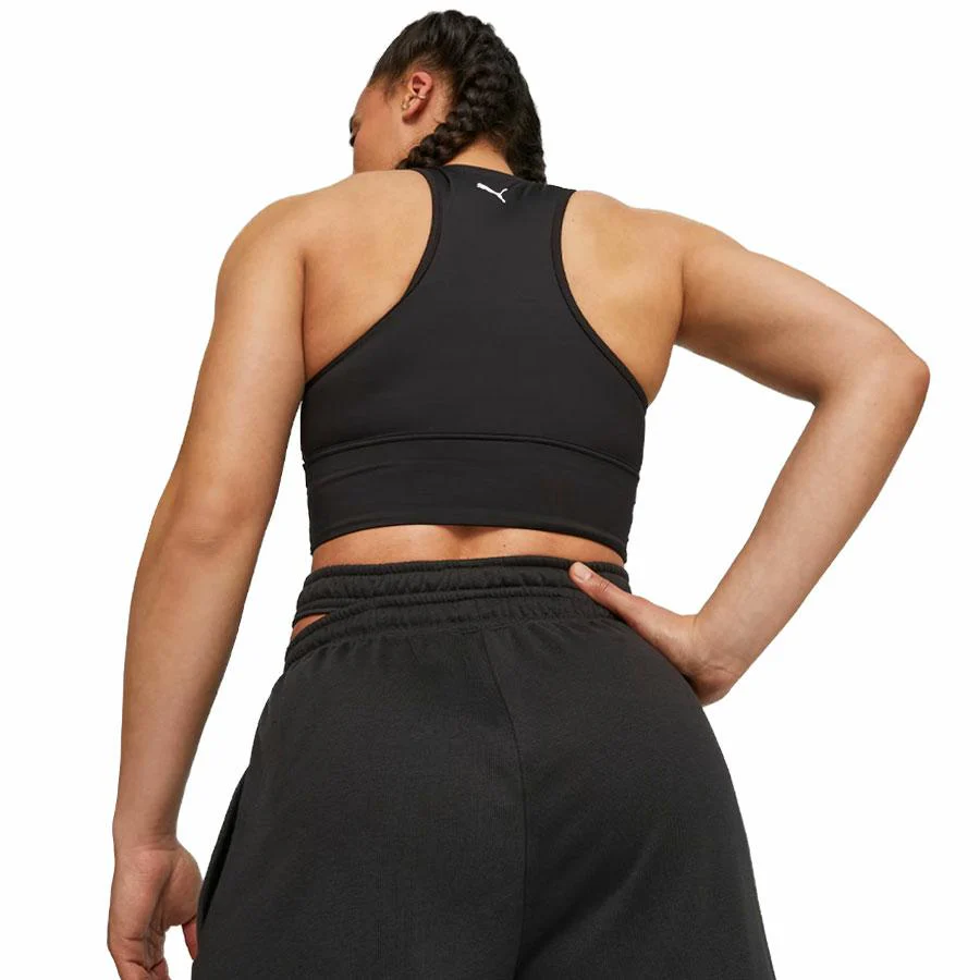 PUMA FIT MOVE FASHION BRA BLACK - Image 2