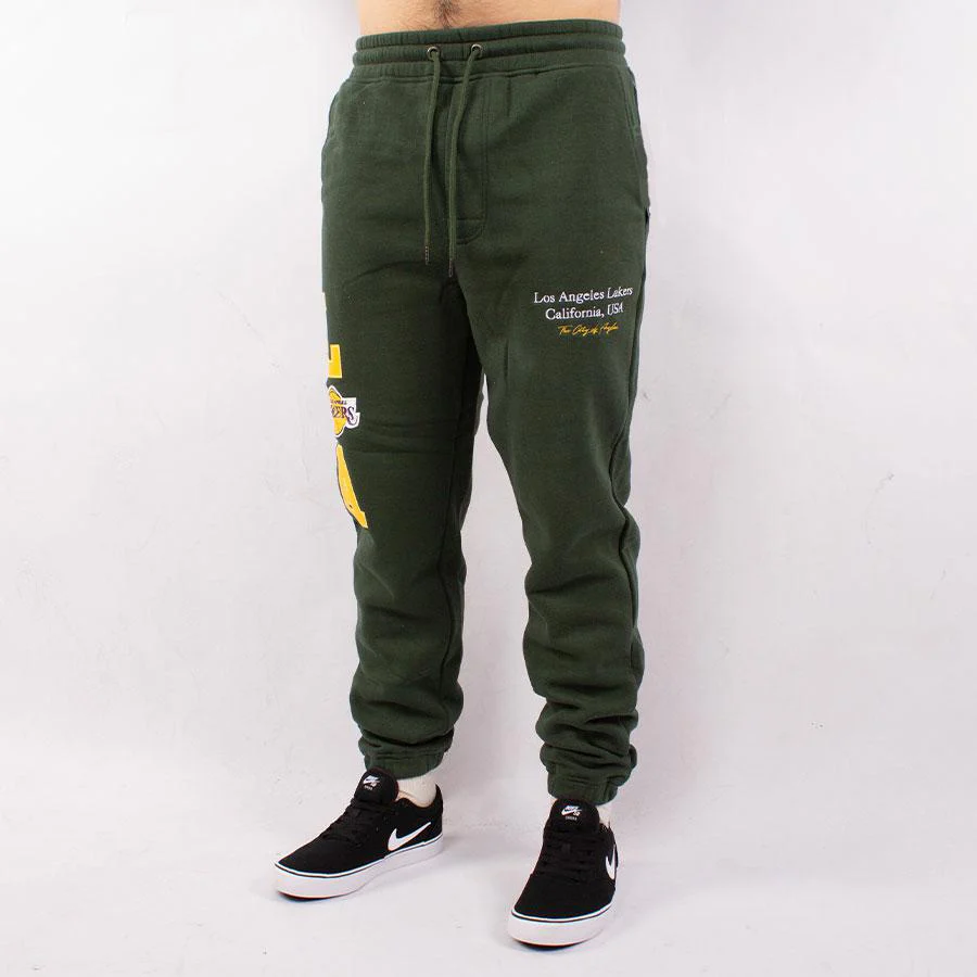 SAWYER FLEECE TRACKPANT L PINE - Image 2