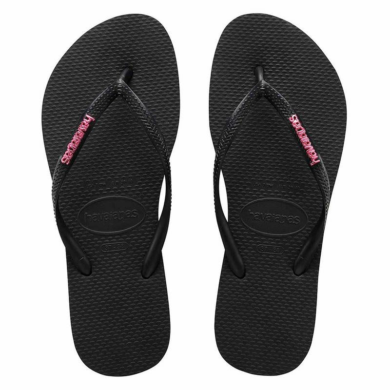 SLIM METAL LOGO BLACK/HOT BLACK/HOT PINK - Image 4