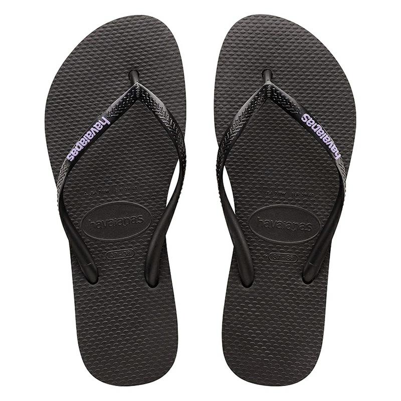 SLIM RUBBER LOGO BLACK/LI BLACK/LILAC