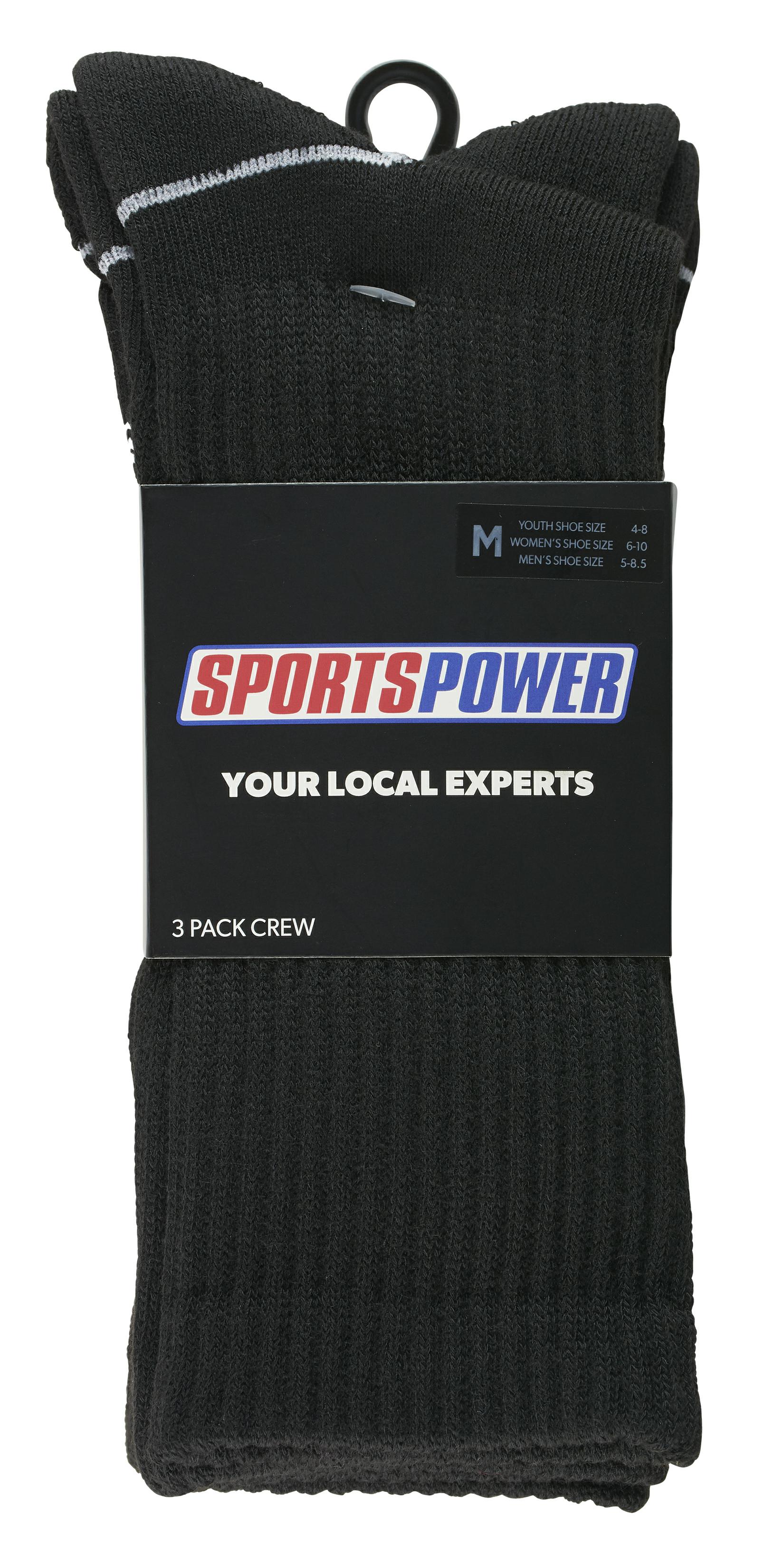 SP CREW CUT 3PK BLACK - Image 3