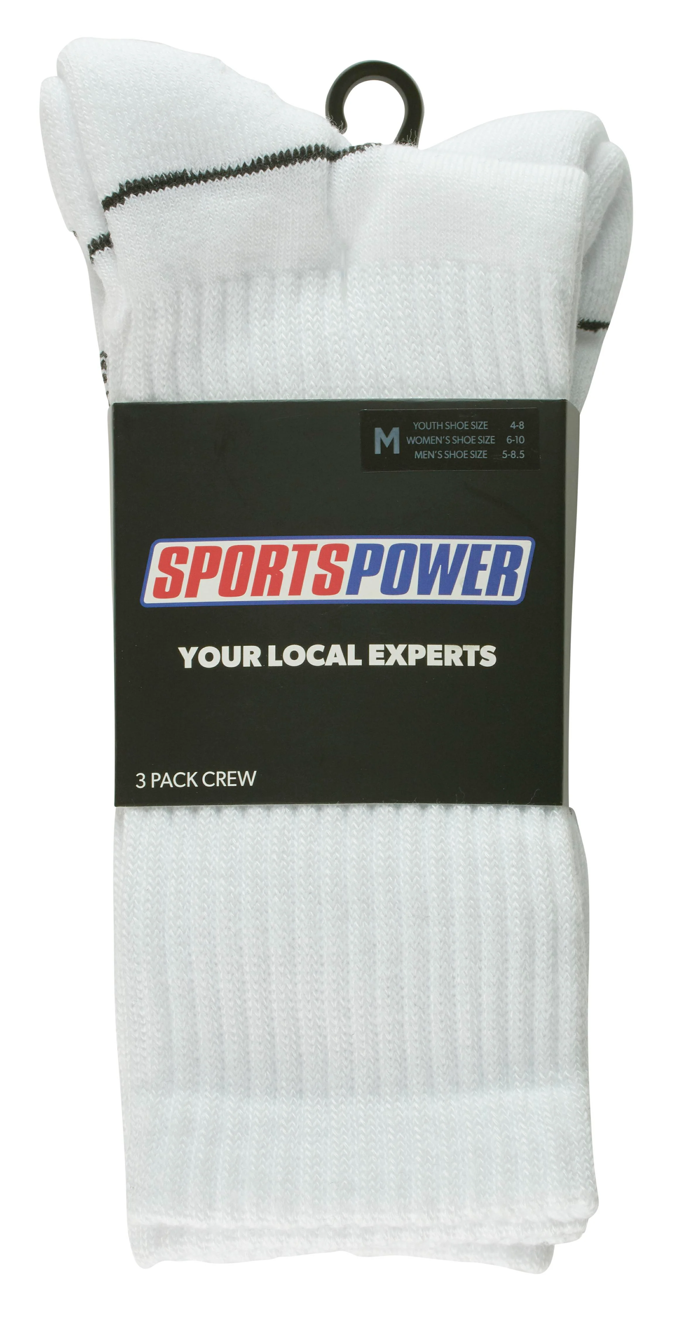 SP CREW CUT 3PK WHITE - Image 3