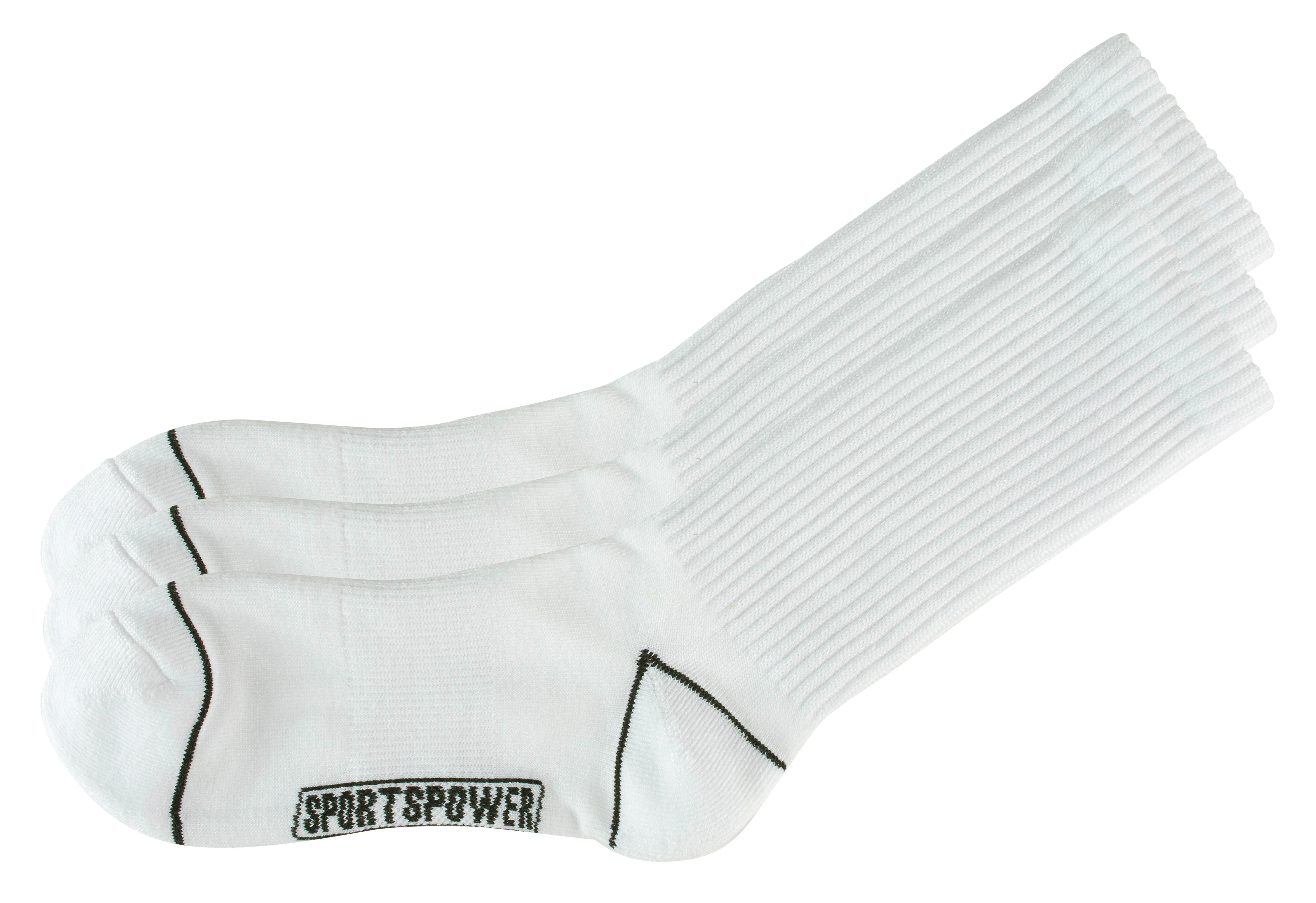 SP CREW CUT 3PK WHITE - Image 4