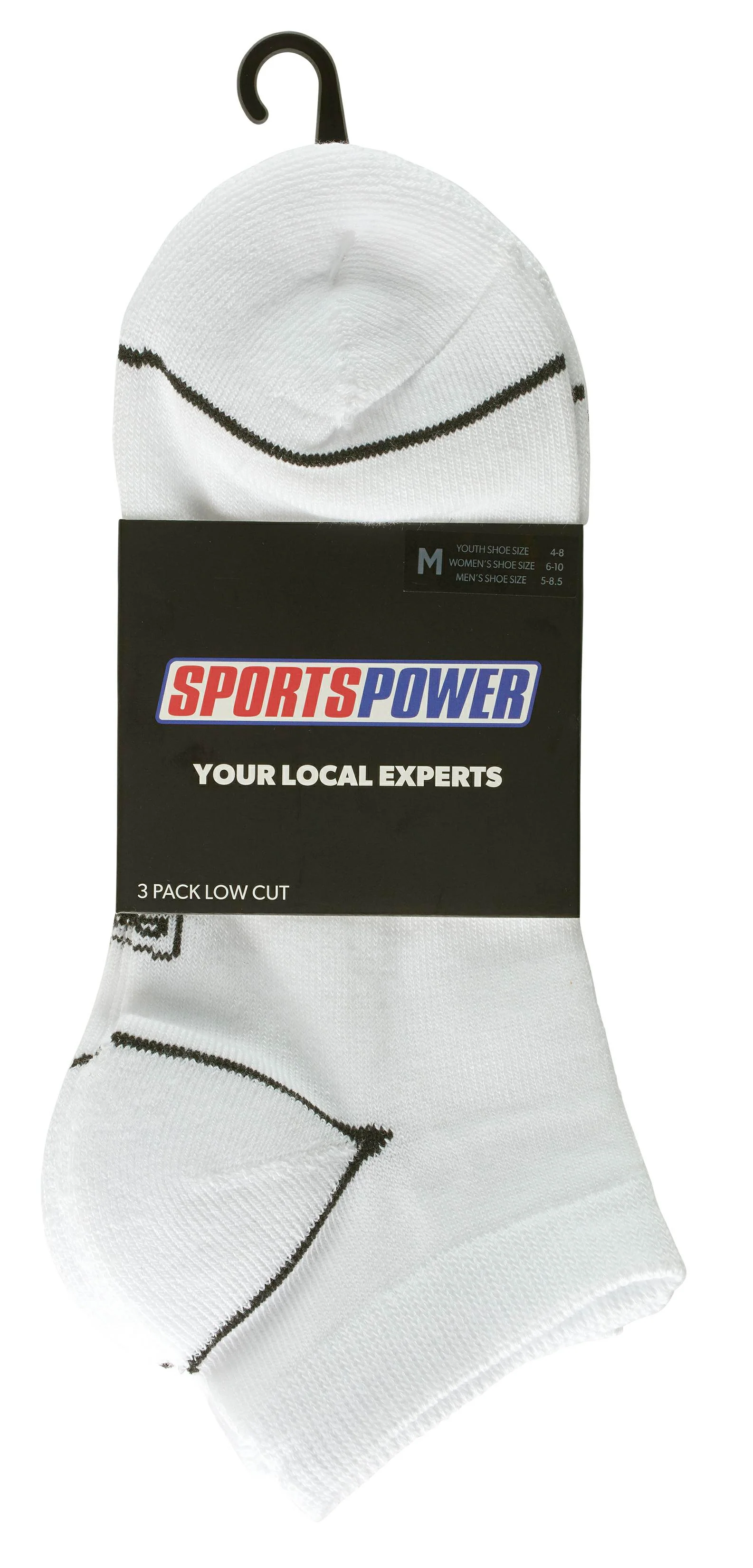 SP LO CUT 3PK WHITE
