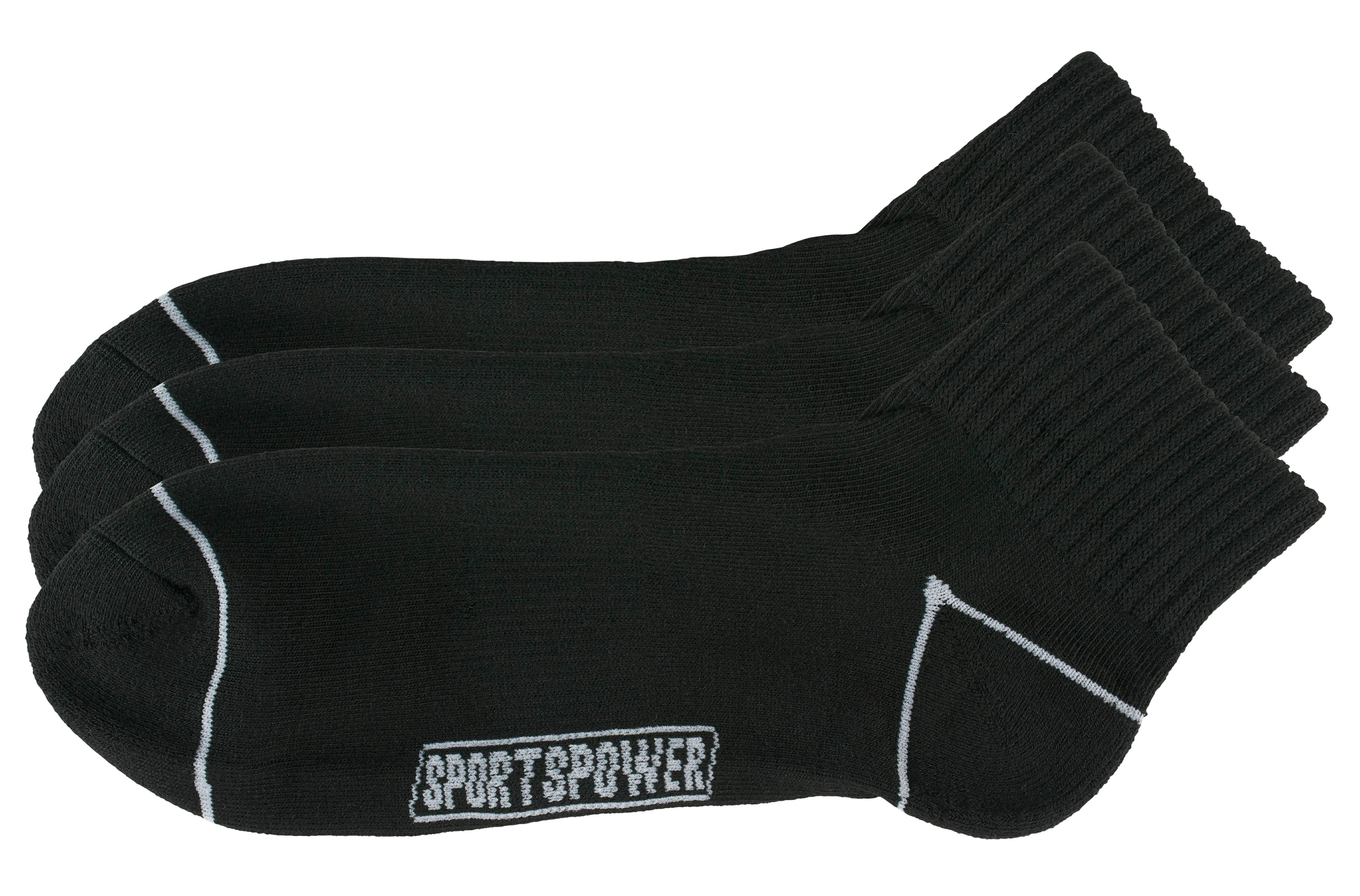 SP QUARTER CUT 3PK BLACK - Image 3