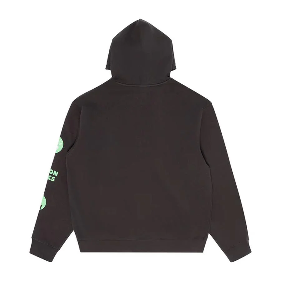 STANFORD FLEECE HOODY CEL SOLID BLACK - Image 2