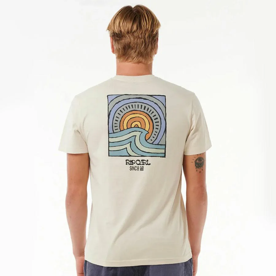 SWC HAZEY TEE VINTAGE WHITE - Image 2