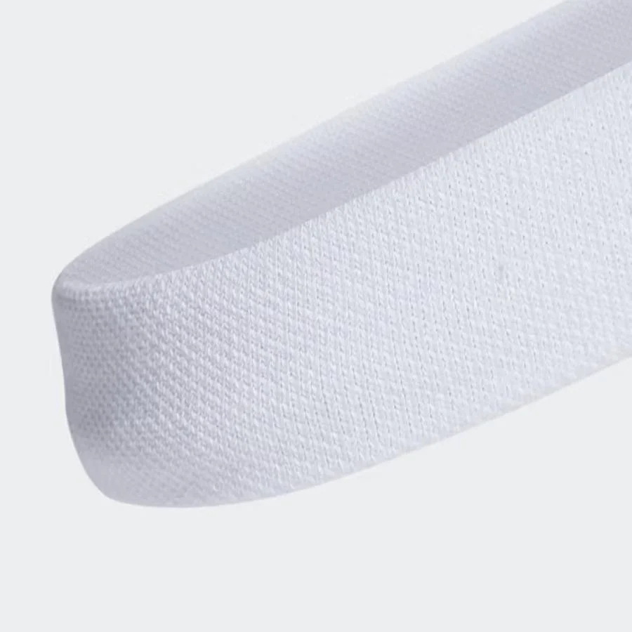 TENNIS HEADBAND WHITE/BLACK - Image 2